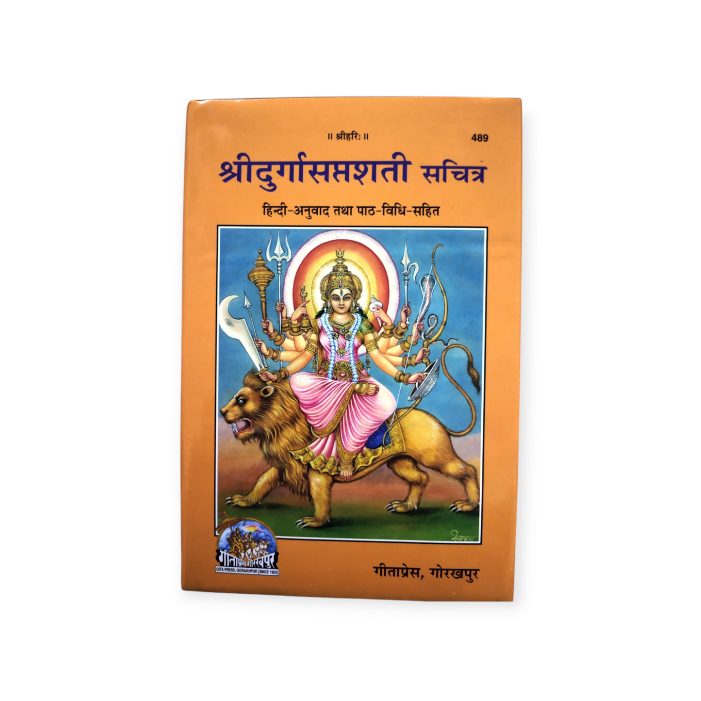 Shri Durga Saptshati (Sachitra, Hindi Anuvad Sahit) - 489