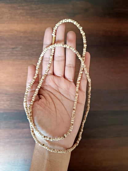 Original Tulsi Kanthi Mala Gol Dana Handmade (2 Rounds)